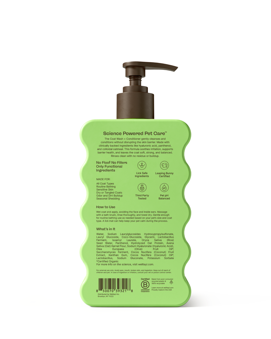 Coat Wash + Conditioner