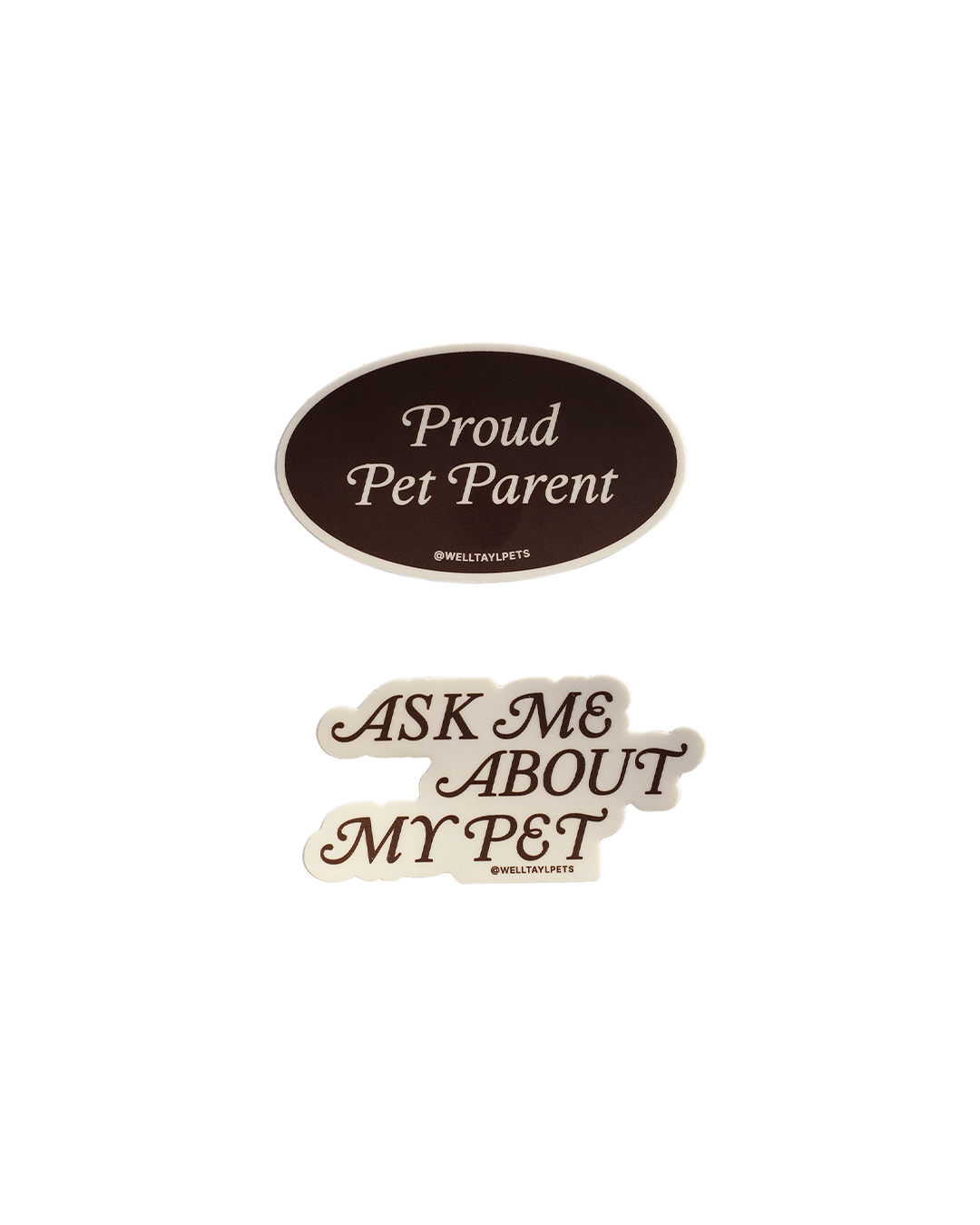 Pet Parent Sticker 2-Pack